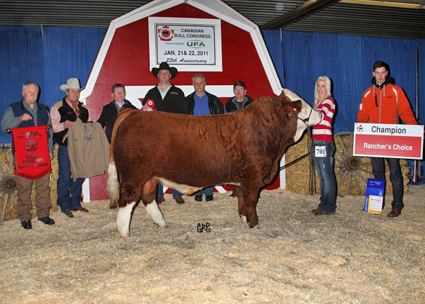 Rancher's Choice Champion - Lewis Farms 2012